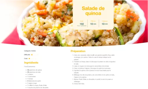 salade quinoa
