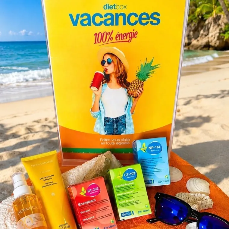 les compléménts de la box vacances de chez dietplus Salles, Le Barp, Dietplus Salles